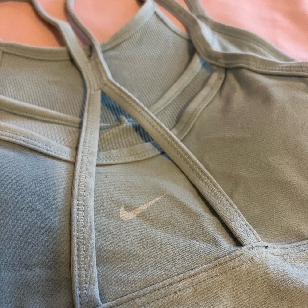 Nike Pastel Blue Athletic Bra